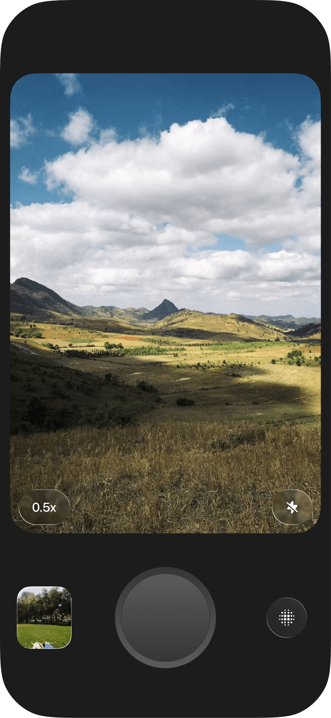 Sonne photo editor on iPhone